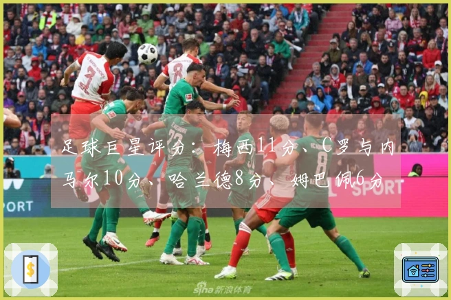 足球巨星评分：梅西11分、C罗与内马尔10分、哈兰德8分、姆巴佩6分
